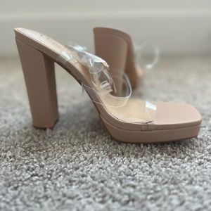 Miss Lola Clear Heels